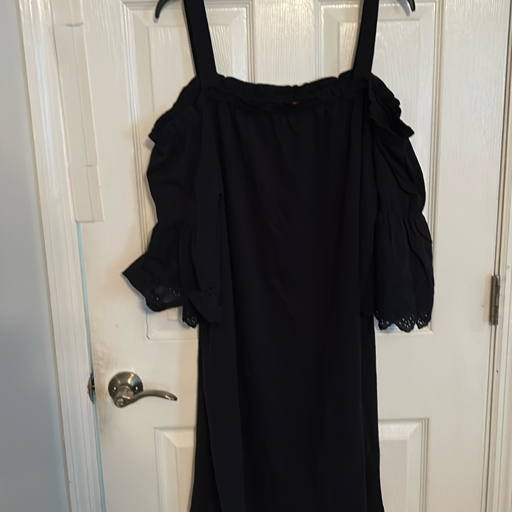 Joe Fresh dress from Nordstrom Rack. Midnight blue